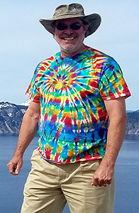 Greg at Crater Lake